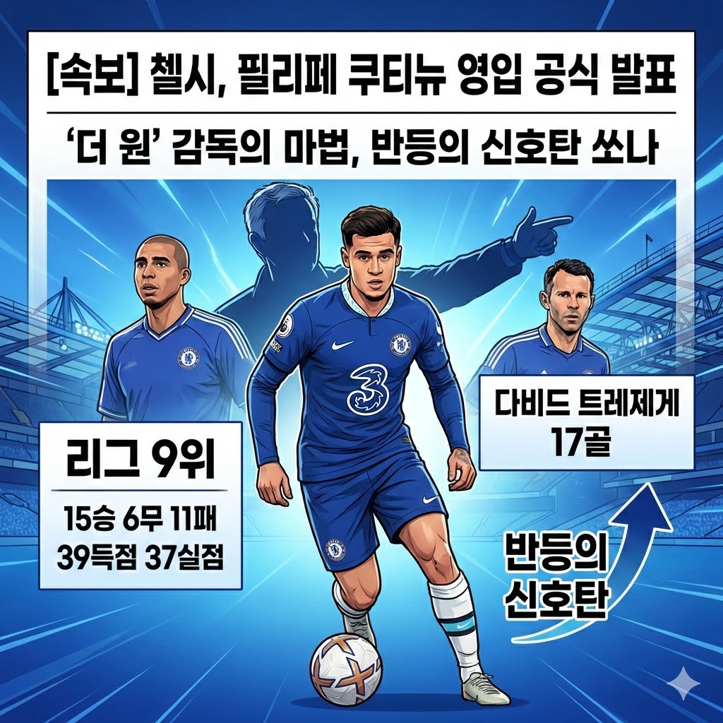 쿠티뉴, [더 원] 마법에 첼시 부활할까